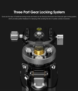 LEOFOTO LY-265CF-BLACK CARBON TRIPOD