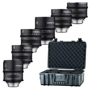 XEEN CF 16, 24, 35, 50, 85, 135mm Cine 6'lı Set (Arri PL)