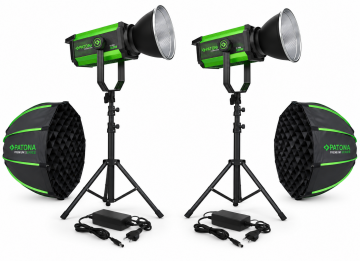 Patona 2’li Profesyonel Işık Kiti ( 300w RGB Led Işık )