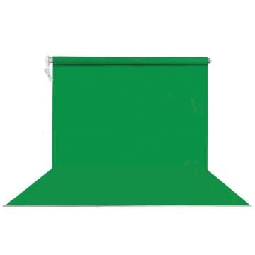 Stüdyo Teknik 135cm x 200cm Portre Fon Perdesi Yeşil