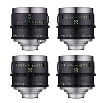 XEEN MEISTER 24, 35, 50, 85mm T1.3 Cine 4'lü Set (Arri PL)