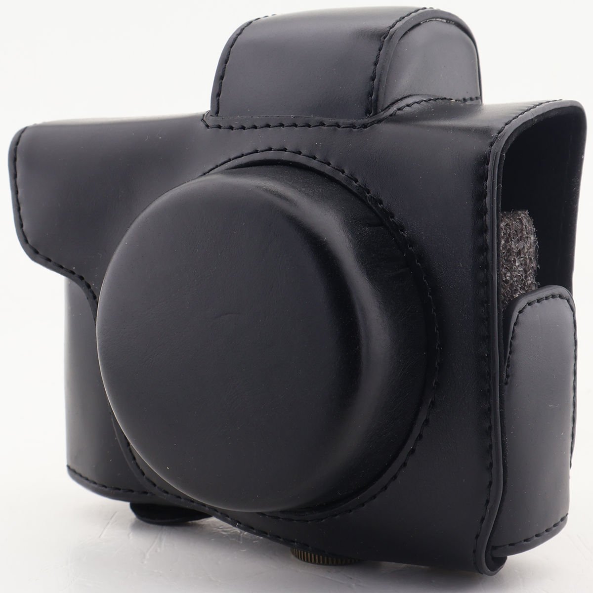 Sony RX100 Serileri için Siyah Deri Çanta (RX100 II-III-IV-V-VI-VII)