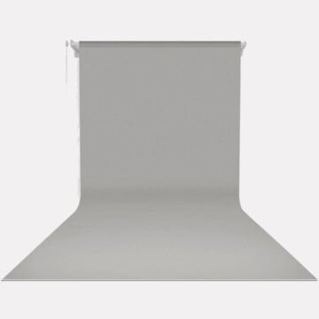 GDX Sabit (Tavan & Duvar) Kağıt Sonsuz Stüdyo Fon Perde (Grey/Gri) 2.70x11 Metre