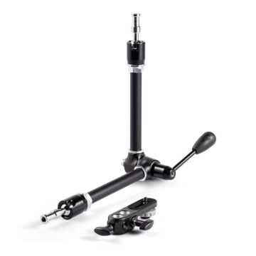 Manfrotto 143 Magic Arm Kit - Kol,Klemp,Kamera Adaptörü ve Kısa Ayak ile Kit - Tek Hareket İle Kilitleme