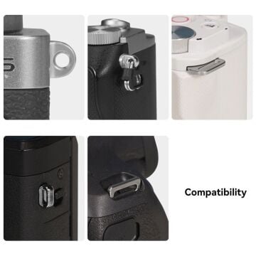 SmallRig 5057 Evrensel Örgülü Omuz Askısı (Gri)