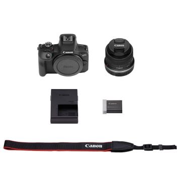 Canon EOS R100 RF-S 18-45mm Lensli Aynasız Fotoğraf Makinesi