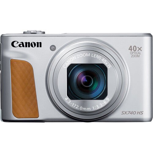 Canon PowerShot SX740 HS Fotoğraf Makinesi Light Edition (Silver