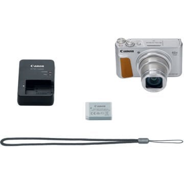 Canon PowerShot SX740 HS Fotoğraf Makinesi Light Edition (Silver)