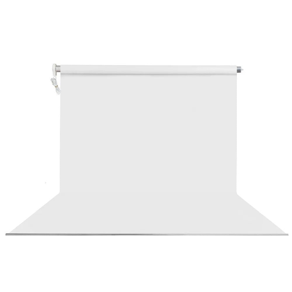 Stüdyo Teknik 190cm x 400cm Sonsuz Beyaz Fon Perdesi Seti