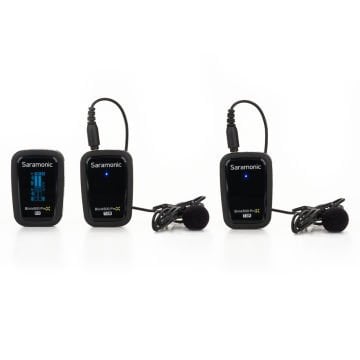 Saramonic Blink 500 ProX B2R Kayıtçılı Kablosuz İkili Yaka Mikrofonu