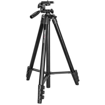 Kingjoy Vt-831Scb Uzaktan Kumandali + Cep Telefonu Standli Video Tripodu Siyah (Medium)