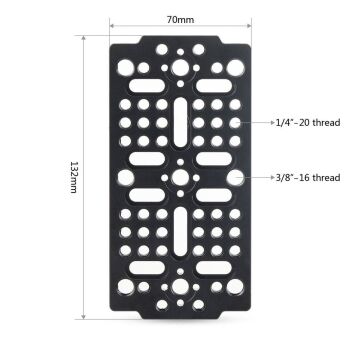 SmallRig 1681 Çok Amaçlı Peynir Plakası Cheeseplate