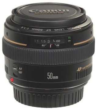 Canon EF 50mm f/1.4 USM Lens