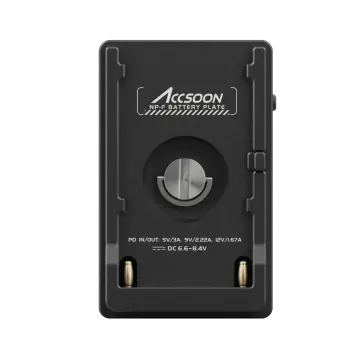 Accsoon ACC04 NP-F Battery Plate