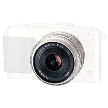 Olympus 17mm f/1.8 Lens Silver
