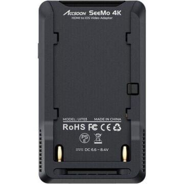 Accsoon SeeMo 4K HDMI Smartphone Adapter (Black)