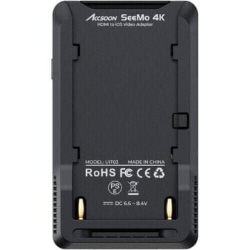 Accsoon SeeMo 4K HDMI Smartphone Adapter (Black)