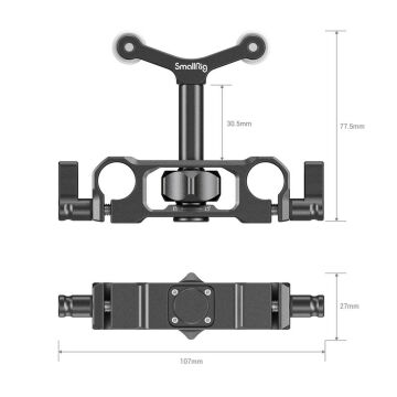 SmallRig 2727 15mm LWS  Evrensel Lens Desteği