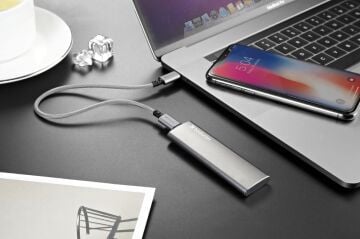 VERBATIM 47443 - 480GB VX500 USB 3.2 GEN 2 EXTERNAL SSD (Okuma 500MB/sn. - Yazma 440MB/sn.)