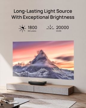 XGIMI Aura Android TV 4K 1800 ISO Lümen Projeksiyon Cihazı