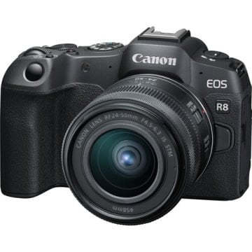 Canon EOS R8 + RF 24-50mm f/4.5-6.3 IS STM Lens