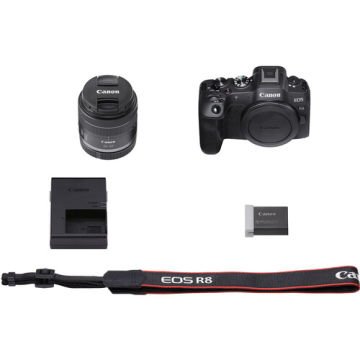 Canon EOS R8 + RF 24-50mm f/4.5-6.3 IS STM Lens