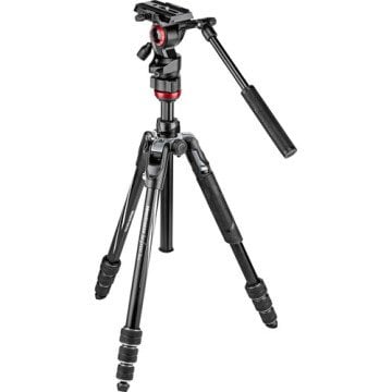 Manfrotto Befree Live Aluminum Video Tripod (MVKBFRT-LIVE)
