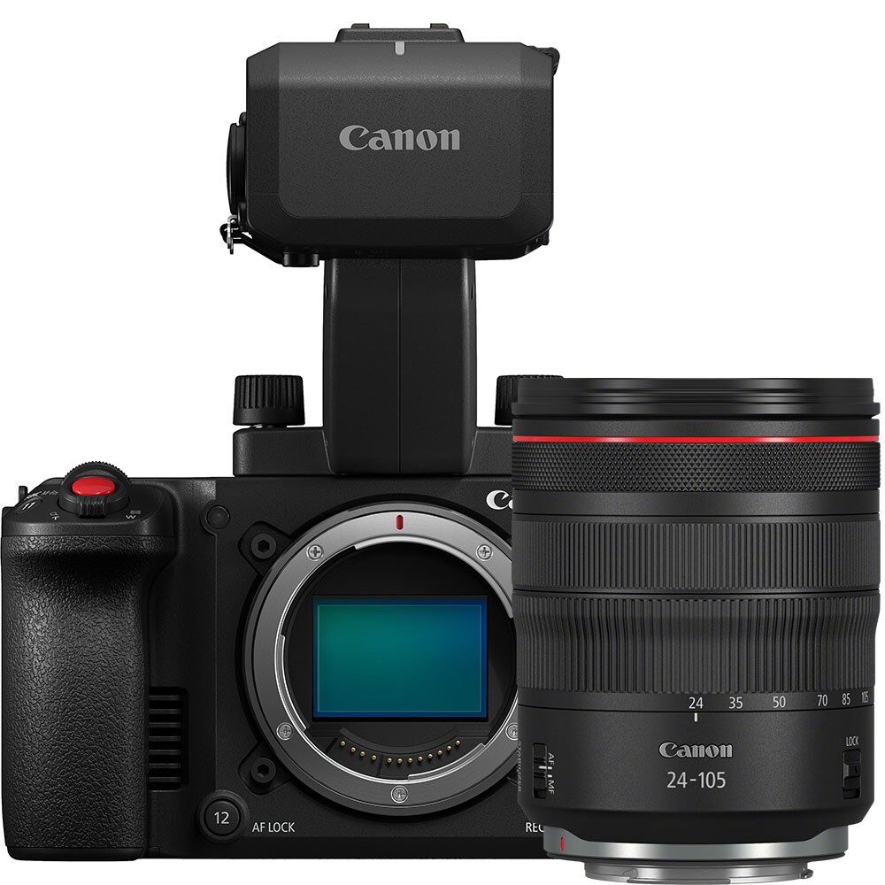Canon EOS C50 Body + RF 24-105mm F4L IS USM Lens