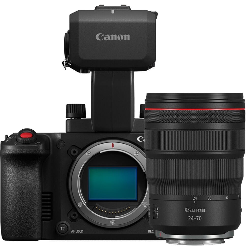 Canon EOS C50 Body + RF 24-70mm f/2.8L IS USM Lens (Ön Sipariş)