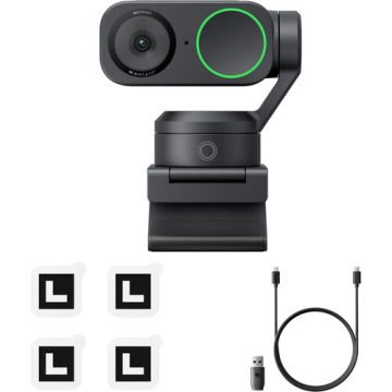 Insta360 Link 2 4K Yapay Zeka Web Kamerası