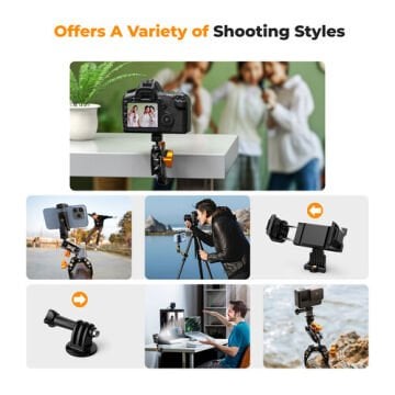 K&F Concept MS13 Çok Fonksiyonlu Süper Kelepçe