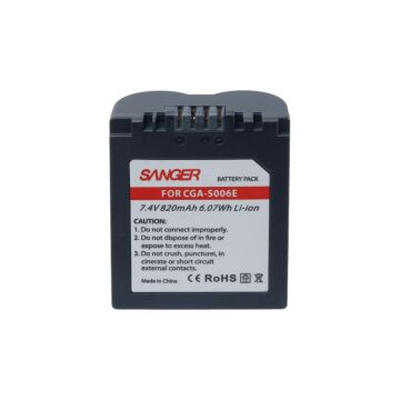 Sanger S006E Panasonic Fotoğraf Makinesi Batarya
