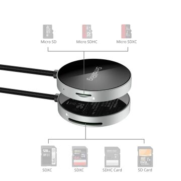 SmallRig 4869 SD 3.0  / Micro SD Kart  Hafıza Kartı Okuyucu