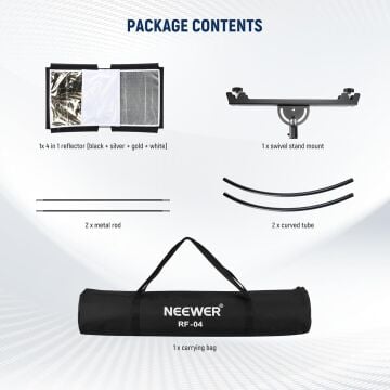 NEEWER RF-04 Yassı Reflektör 75x40cm