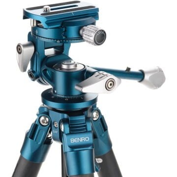 Benro TSSL08APHVF2 Hibrit Döner Başlıklı Seri 0 Super Slim Alüminyum Tripod