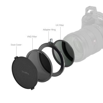 SmallRig 4781 82mm UV ve VND Filtre Takımı