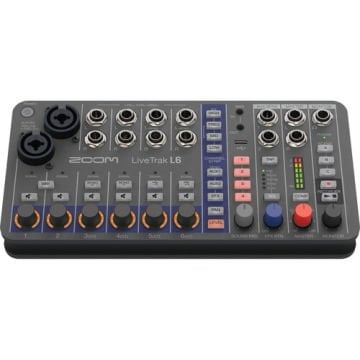 Zoom LiveTrak L6 10-Kanal Compact Dijital Mikser