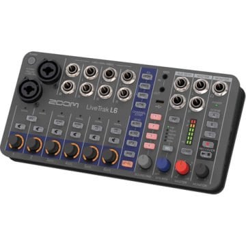 Zoom LiveTrak L6 10-Kanal Compact Dijital Mikser