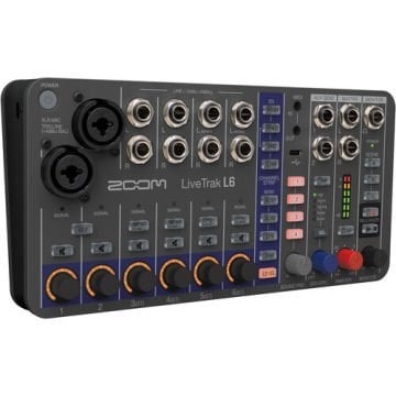 Zoom LiveTrak L6 10-Kanal Compact Dijital Mikser