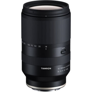 Tamron 18-300mm  F/3.5-6.3  DI III-APS-C VC VXD Sony E Mount APS-C Zoom Lens(B061S)