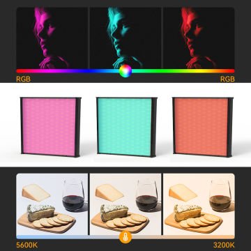 WellMaking M-300RGB RGB Led Panel