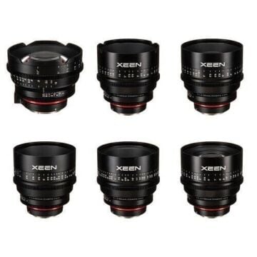 XEEN CLASSIC 14,20,24,35,50,85mm T1.5 Cine 6'lı Set  (Sony E)