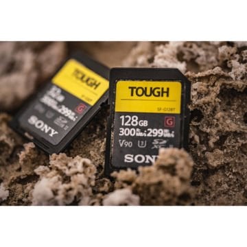 Sony 128GB TOUGH Series 300MB/s UHS-II  V90 SDXC Hafıza Kartı
