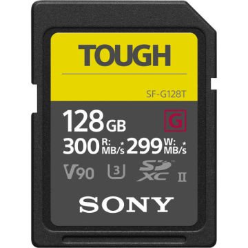 Sony 128GB TOUGH Series 300MB/s UHS-II  V90 SDXC Hafıza Kartı