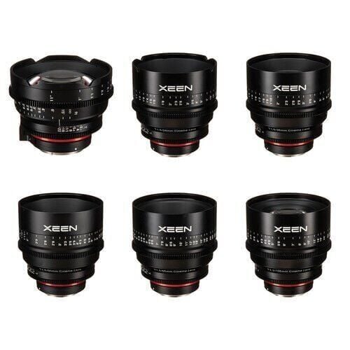 XEEN CLASSIC 14,20,24,35,50,85mm T1.5 Cine 6'lı Set  (Canon EF)