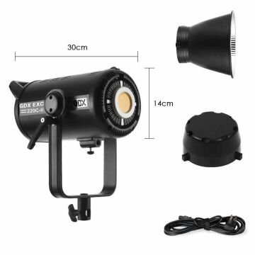 GDX EXC-220C-II Bi Color Led Video Işığı