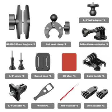 BÖWEE 428C-1 Motosiklet/Bisiklet gidon montaj aparatı