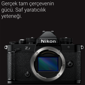 Nikon Zf Aynasız Fotoğraf Makinesi (Body) 8750 TL Geri Ödeme