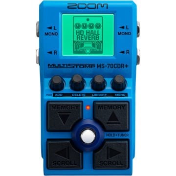 Zoom MS-70CDR+ MultiStomp Efekt Pedalı (Chorus / Delay / Reverb)