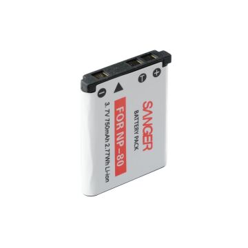 Sanger NP-80 Casio Fotoğraf Makinesi Batarya